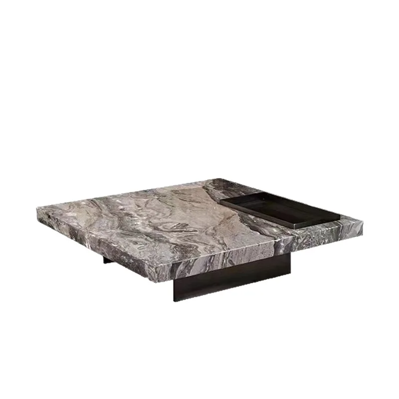 Italian minimalist square suspension box coffee table luxury stone
Italian minimalist square suspension box coffee table luxury stone