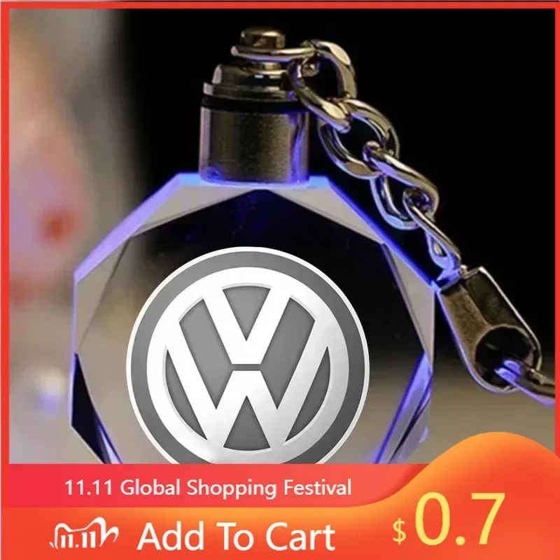 For VW 2025 Hot LED Car Key Rings Keychain Decor Pendant for Volkswagen Jetta Golf Polo Bora Beetle MK4 MK7 MK6 Tiguan Touran Pa
For VW 2025 Hot LED Car Key Rings Keychain Decor Pendant for Volkswagen Jetta Golf Polo Bora Beetle MK4 MK7 MK6 Tiguan Touran Pa