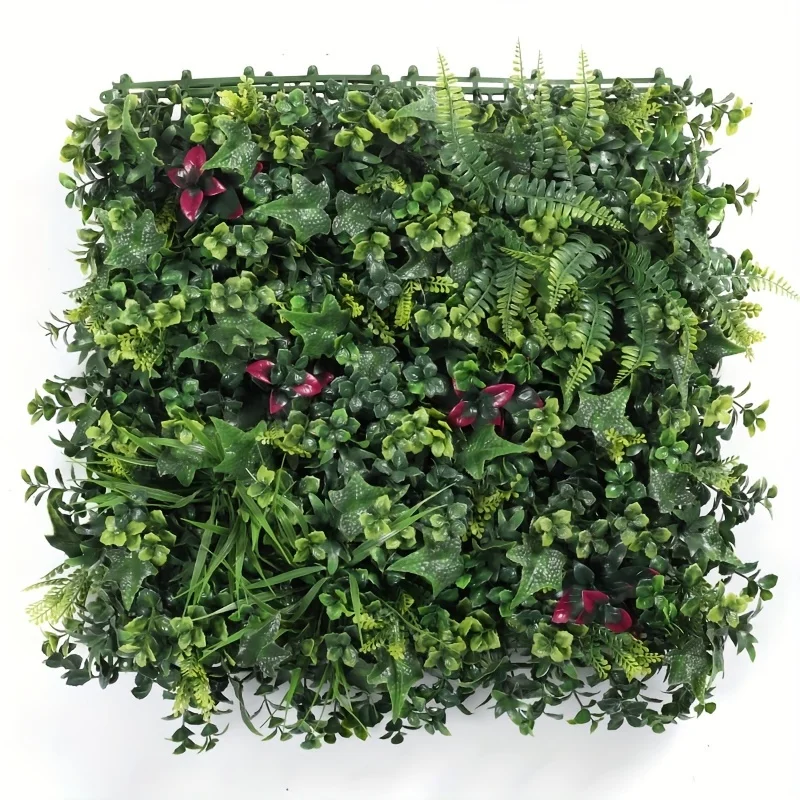 1pc of artificial fern grass wall, fake eucalyptus and maple plant, artificial plant wall panel for background wall decoration
1pc of artificial fern grass wall, fake eucalyptus and maple plant, artificial plant wall panel for background wall decoration