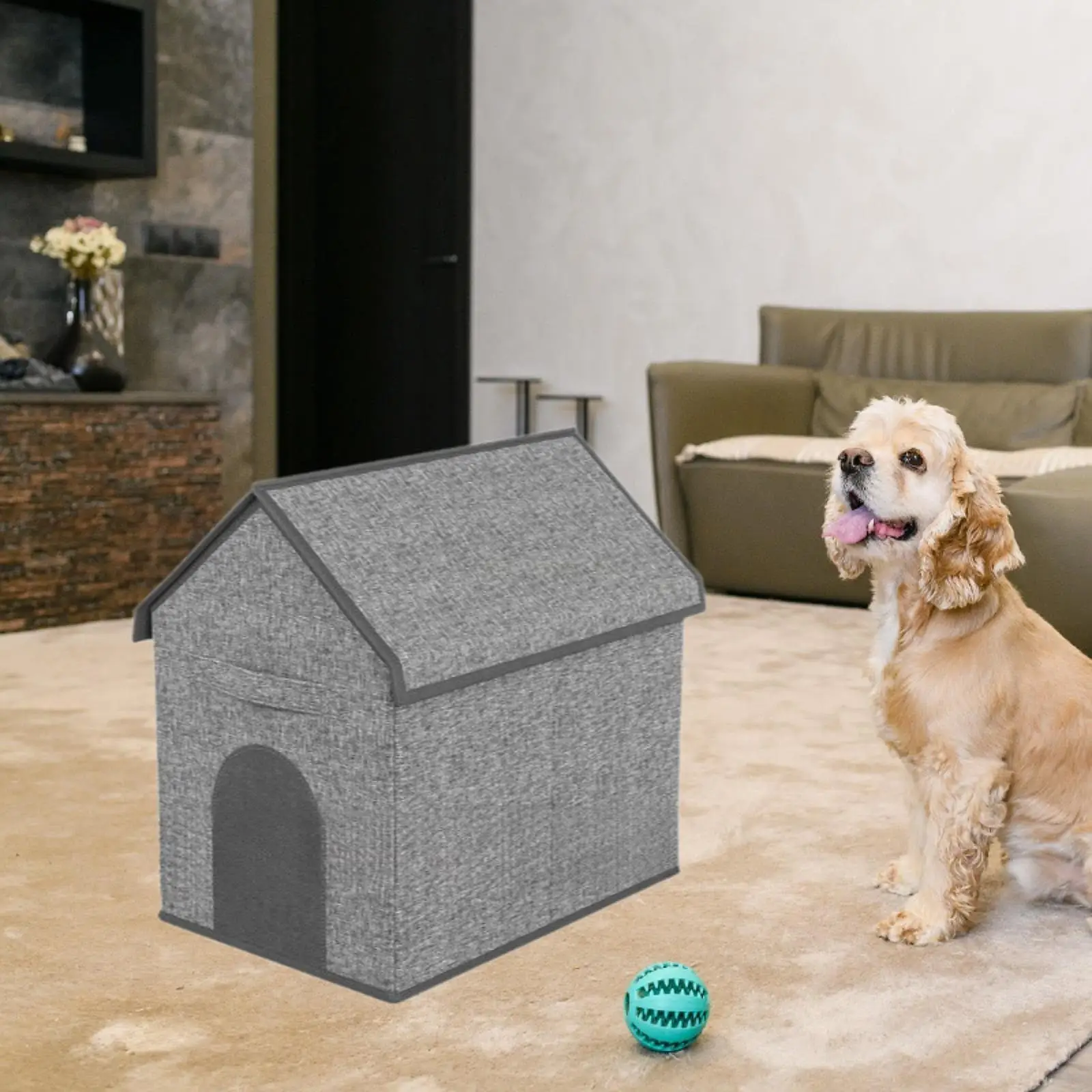 Folding Dogs Toy Storage Box Storage Bin Detachable Lid Versatile Portable Stylish for Living Room Gray Oxford Cloth
Folding Dogs Toy Storage Box Storage Bin Detachable Lid Versatile Portable Stylish for Living Room Gray Oxford Cloth