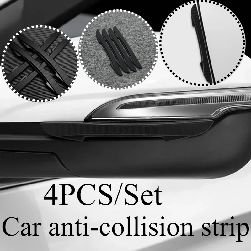 Car Door Edge Guard Protector, 4PCS Carbon Fiber Anti-Collision Strip, Auto Bumper Rearview Mirror Anti-Scratch Sticker
Car Door Edge Guard Protector, 4PCS Carbon Fiber Anti-Collision Strip, Auto Bumper Rearview Mirror Anti-Scratch Sticker