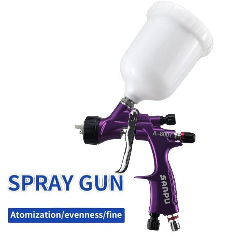 High Quality 1.3mm Automotive Air Spray Gun Stainless Steel Nozzle Gravity Feed System for Car Painting OEM Customization
High Quality 1.3mm Automotive Air Spray Gun Stainless Steel Nozzle Gravity Feed System for Car Painting OEM Customization