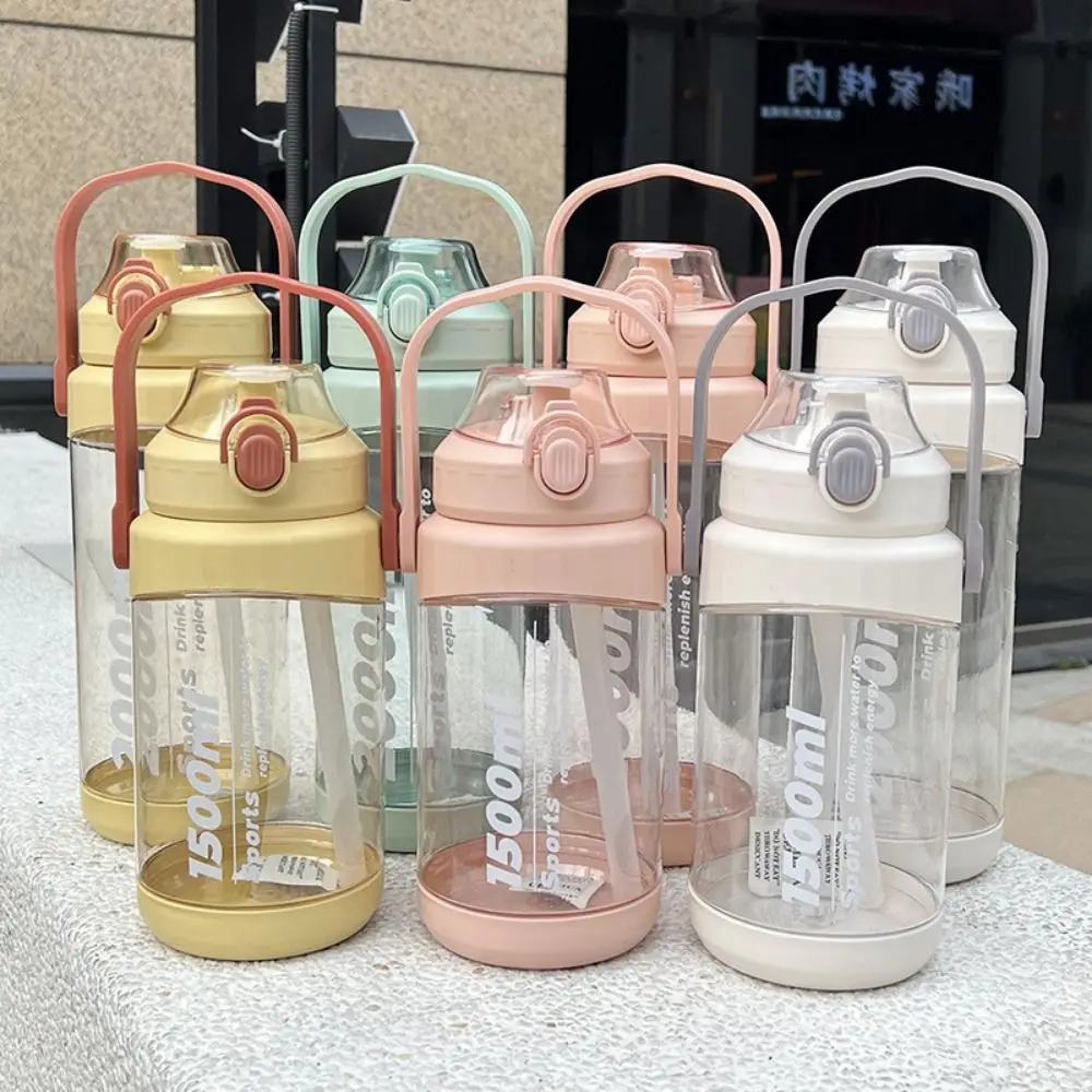 with Straw Straw Sports Water Bottle With Handle Large Capacity Fitness Drinking Cups Time Marker Precise Scale
with Straw Straw Sports Water Bottle With Handle Large Capacity Fitness Drinking Cups Time Marker Precise Scale