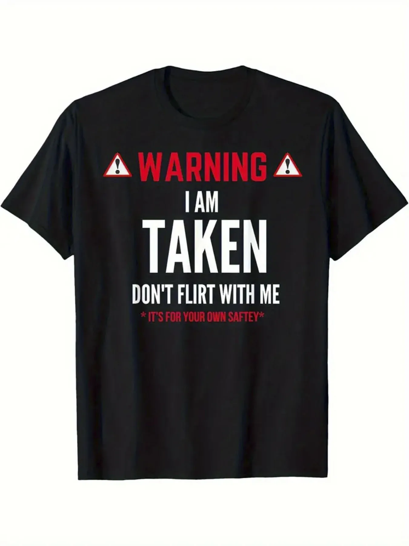 I Already Have a Partner. Don'T Flirt with Me. 1pc, 100% Cotton, Seasonal Casual Men'S T-Shirt, Round Neck Cotton Short Sleeved
I Already Have a Partner. Don'T Flirt with Me. 1pc, 100% Cotton, Seasonal Casual Men'S T-Shirt, Round Neck Cotton Short Sleeved