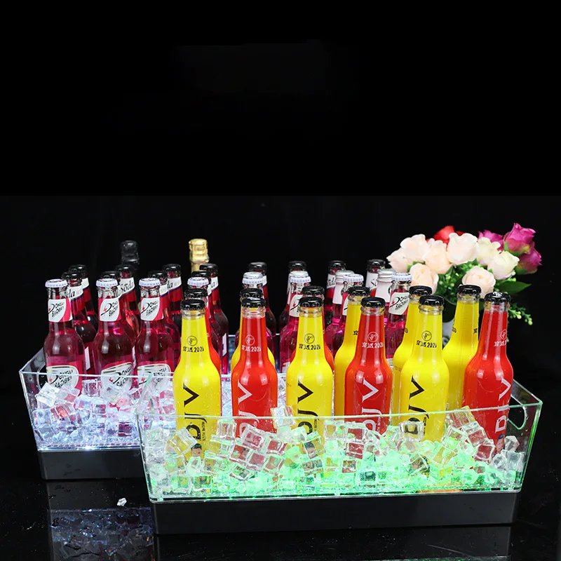 Светящееся ведро для льда, зарядное ведро KTV, ведро для красного вина, принадлежности для ПК, светодиодный держатель для газировки и вина
Светящееся ведро для льда, зарядное ведро KTV, ведро для красного вина, принадлежности для ПК, светодиодный держатель для газировки и вина