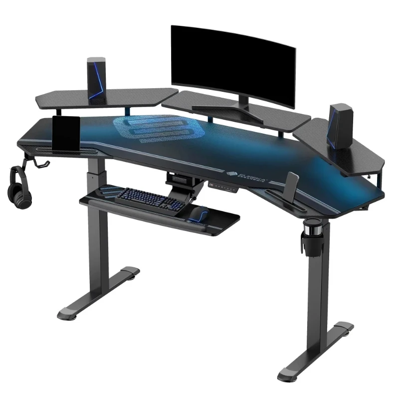 Smart game table, living room 2-story black writing desk, computer desk professional wing standing table
Smart game table, living room 2-story black writing desk, computer desk professional wing standing table
