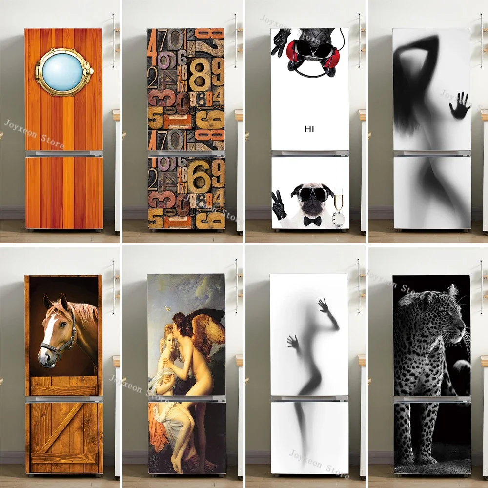 Novelty Funny Refrigerator Door Stickers Kitchen Home Cabinet Refrigerator Decoration PVC Detachable Waterproof Poster
Novelty Funny Refrigerator Door Stickers Kitchen Home Cabinet Refrigerator Decoration PVC Detachable Waterproof Poster