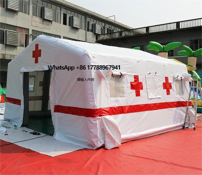 XZ OEM ODM New Style Outdoor Cube First Aid Air Shelter Medical Inflatable Rescue Tent 26m2
XZ OEM ODM New Style Outdoor Cube First Aid Air Shelter Medical Inflatable Rescue Tent 26m2