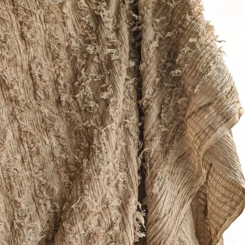 Трикотажная ткань с кисточками из коры, винтажная цветочная резка, креативная куртка, дизайнерская ткань, ткань для шитья своими руками, материал по метрам
Трикотажная ткань с кисточками из коры, винтажная цветочная резка, креативная куртка, дизайнерская ткань, ткань для шитья своими руками, материал по метрам