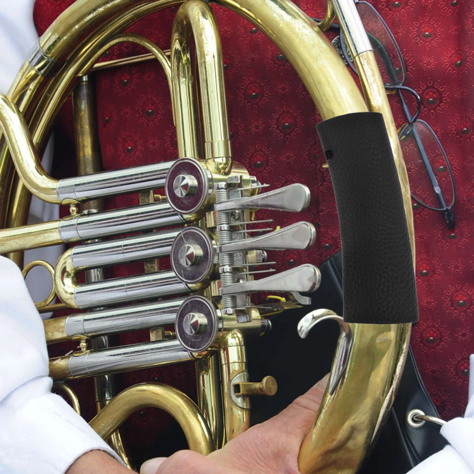 French Horn Glove H Rest Guard Anti Skid PU Protective Cover for Music Instrument Replacement Accessories
French Horn Glove H Rest Guard Anti Skid PU Protective Cover for Music Instrument Replacement Accessories