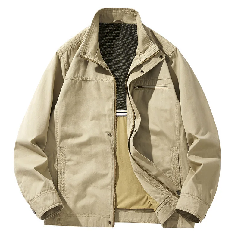 New Spring Men Breathable Comfortable Jackets Male Fashion Multi-pockets Cargo Jackets Quality Man Cotton Loose Casual Coats 5XL
New Spring Men Breathable Comfortable Jackets Male Fashion Multi-pockets Cargo Jackets Quality Man Cotton Loose Casual Coats 5XL