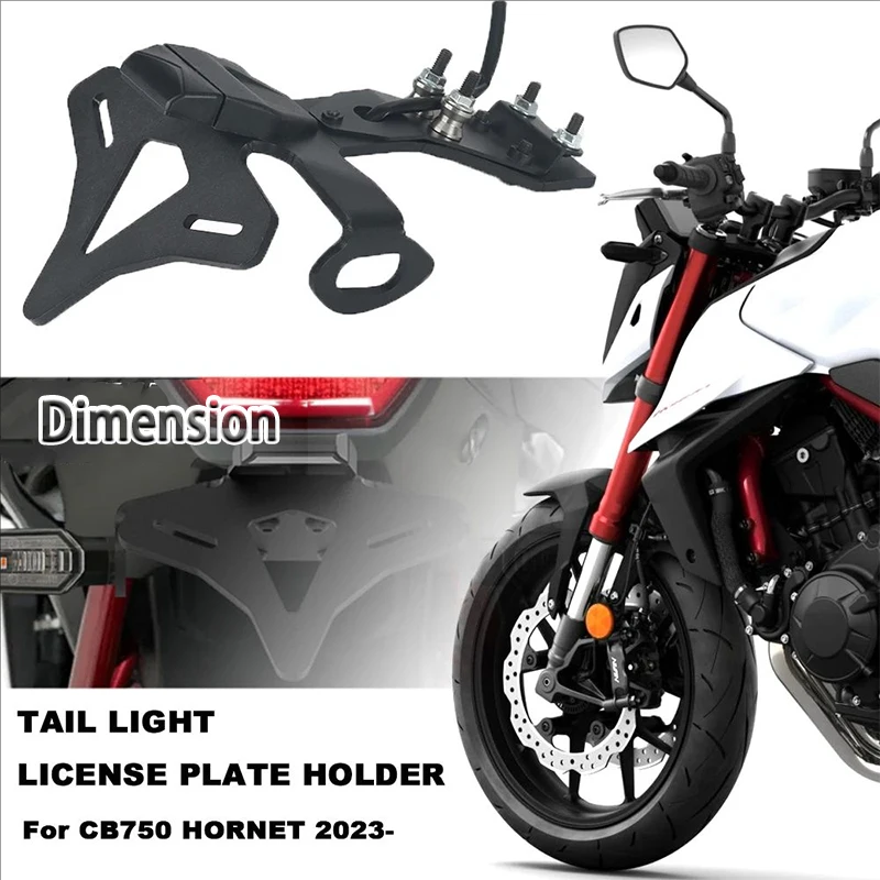 Motorcycle Rear Short Tail Stock License Plate Holder Tailstock Frame Bracket for Honda CB750 CB 750 HORNET 2023-
Motorcycle Rear Short Tail Stock License Plate Holder Tailstock Frame Bracket for Honda CB750 CB 750 HORNET 2023-