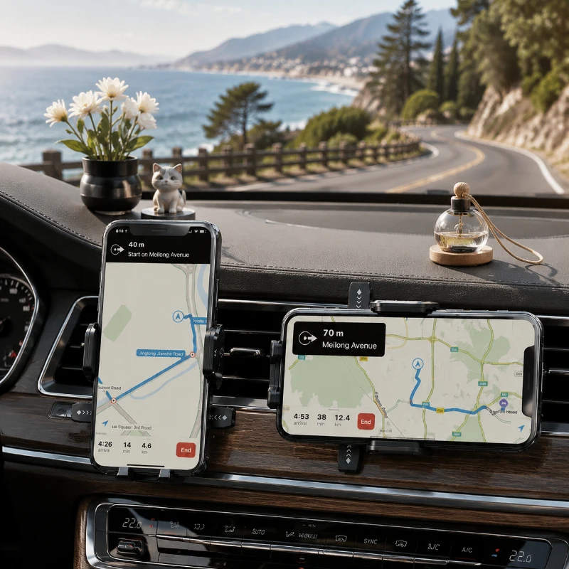 Adjustable Universal Car Phone Holder Car Mount, Suction Cup Stand for In-Car Navigation, Stable Mount for iPhone, Samsung
Adjustable Universal Car Phone Holder Car Mount, Suction Cup Stand for In-Car Navigation, Stable Mount for iPhone, Samsung