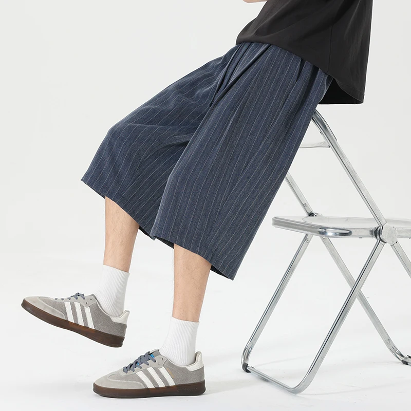2026 Summer New Product - Men's Style Old Money Blend Double Color Texture Stripes Loose Seven-Inch Western Pants
2026 Summer New Product - Men's Style Old Money Blend Double Color Texture Stripes Loose Seven-Inch Western Pants