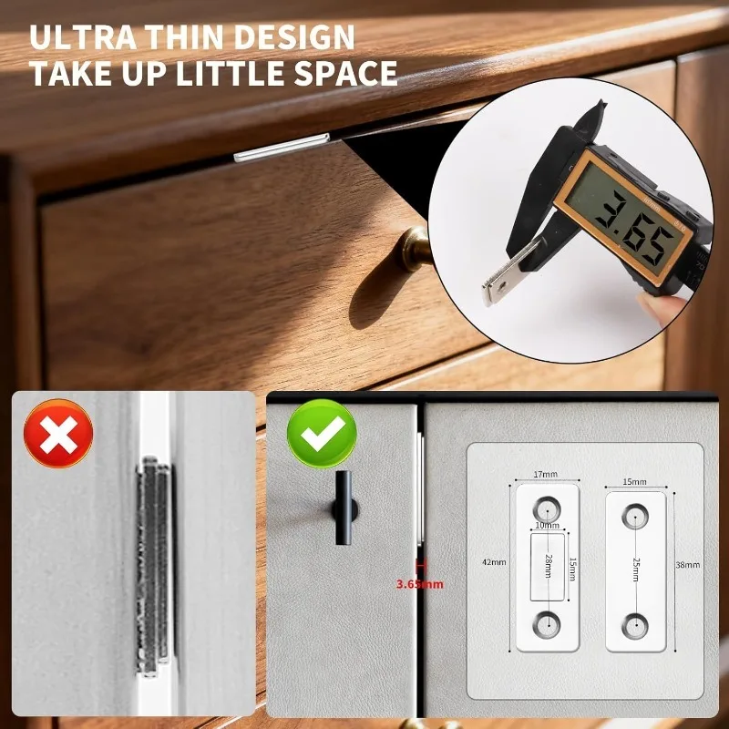 16 Pack Ultra Thin Cabinet Door Catch Stainless Steel Cabinet Magnetic Door Catch Cabinet Magnets Adhesive Drawer Latch Cabinet Magnetic Catch for Kitchen Closet Door Magnet Stick on Cupboard Wardrobe
16 Pack Ultra Thin Cabinet Door Catch Stainless Steel Cabinet Magnetic Door Catch Cabinet Magnets Adhesive Drawer Latch Cabinet Magnetic Catch for Kitchen Closet Door Magnet Stick on Cupboard Wardrobe