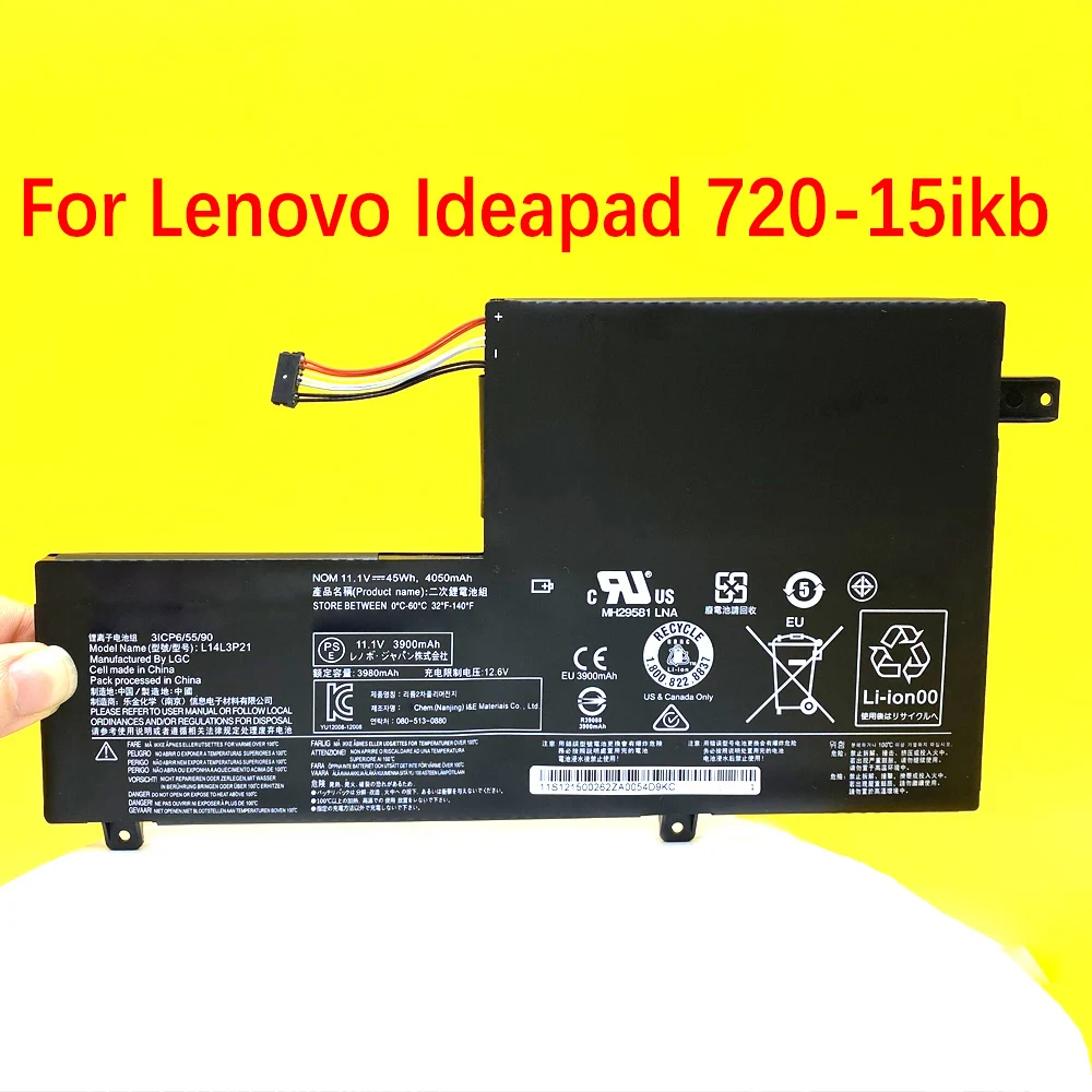 NEW Laptop Battery For Lenovo Ideapad 720 15ikb
NEW Laptop Battery For Lenovo Ideapad 720 15ikb