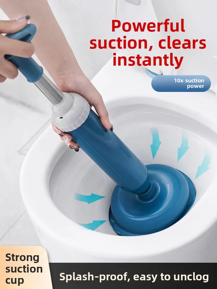 Toilet Plunger Siphon Household Batoom Drain Cleaner Tool Toilet Bloage Solution Powerful Suction Toilet Cleaning Device
Toilet Plunger Siphon Household Batoom Drain Cleaner Tool Toilet Bloage Solution Powerful Suction Toilet Cleaning Device
