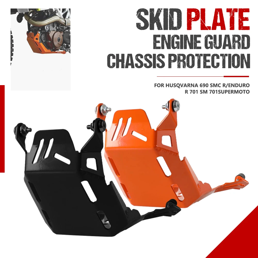 For HUSQVARNA 701 Enduro Supermoto SM 690 SMC SMC-R Enduro R Engine Base Chassis Guard Skid Plate Belly Pan Protector Cover
For HUSQVARNA 701 Enduro Supermoto SM 690 SMC SMC-R Enduro R Engine Base Chassis Guard Skid Plate Belly Pan Protector Cover