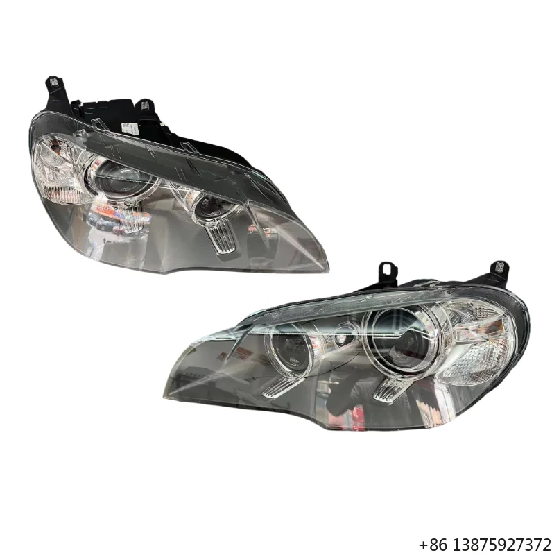 For X5 E70 Xenon Headlights Assembly 2011-2013 X6 E71 Original Left and Right HID Headlamp US Version AFS Car Lights
For X5 E70 Xenon Headlights Assembly 2011-2013 X6 E71 Original Left and Right HID Headlamp US Version AFS Car Lights