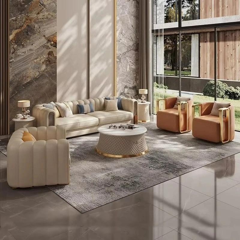 &c Premium U-Shaped Leather Sofa Couch Modern Light Luxury Furniture for Home Hotel & Villa
&c Premium U-Shaped Leather Sofa Couch Modern Light Luxury Furniture for Home Hotel & Villa