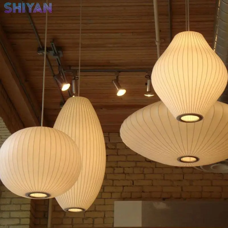 Wabi-sabi Silk Fabric Pendant Lamp Denmark Designer Minimalist Hanging Light for Living Room Hotel Restaurant Nordic Home Decor
Wabi-sabi Silk Fabric Pendant Lamp Denmark Designer Minimalist Hanging Light for Living Room Hotel Restaurant Nordic Home Decor