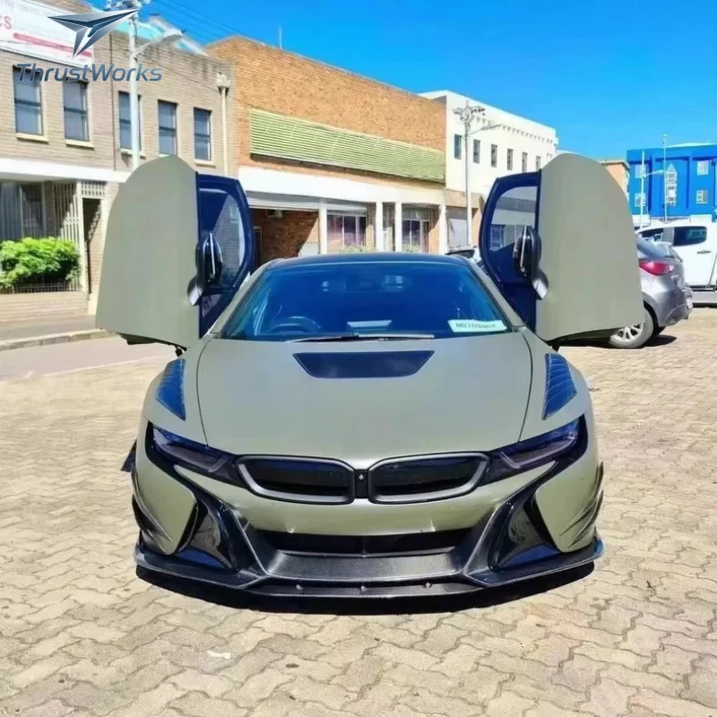 ThrustWorks I8 Carbon Fiber Body Kit Front Side Skirt Diffuser Rear Spoiler Wing Bumper CaDurle New
ThrustWorks I8 Carbon Fiber Body Kit Front Side Skirt Diffuser Rear Spoiler Wing Bumper CaDurle New