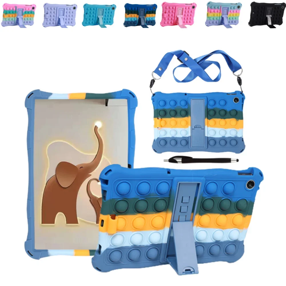 Kids Soft Case for Teclast T50 11 inch Shockproof Silicone Decompression Bubble Tablet Cover with Shoulder Strap & Pen 11"
Kids Soft Case for Teclast T50 11 inch Shockproof Silicone Decompression Bubble Tablet Cover with Shoulder Strap & Pen 11"
