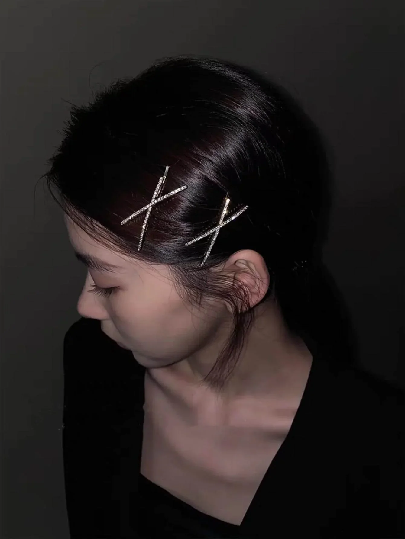 2pcs Women Rhinestone Criss Cross Decor Glamorous Bobby Pin For Hair Decoration Casual Tiaras Hair Clips Claw Clips Hair Barrettes, School Stuff, Looks Of Party, Hair Accessories, Head Accessories, Hairpin
2pcs Women Rhinestone Criss Cross Decor Glamorous Bobby Pin For Hair Decoration Casual Tiaras Hair Clips Claw Clips Hair Barrettes, School Stuff, Looks Of Party, Hair Accessories, Head Accessories, Hairpin