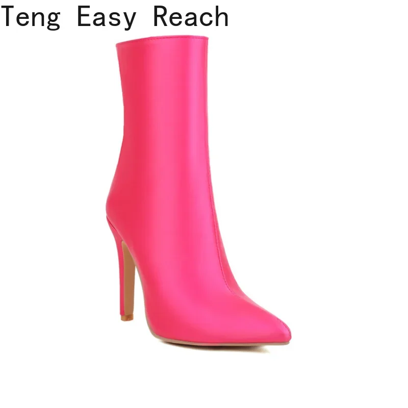 Women's Boots Spring and Autumn New Style Fashion Europe and America Pointed Toe Thin Heels Modern Boots Sexy Plus Size 46
Women's Boots Spring and Autumn New Style Fashion Europe and America Pointed Toe Thin Heels Modern Boots Sexy Plus Size 46