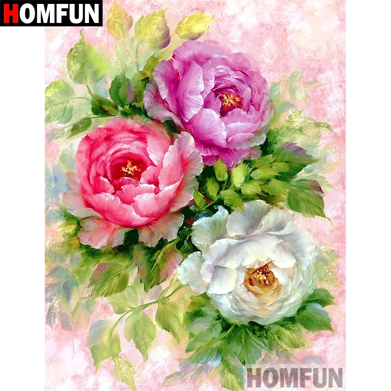 HOMFUN 5D DIY Diamond Painting Full Square/Round Drill "Blooming flower" 3D Embroidery Cross Stitch gift Home Decor A01985
HOMFUN 5D DIY Diamond Painting Full Square/Round Drill "Blooming flower" 3D Embroidery Cross Stitch gift Home Decor A01985