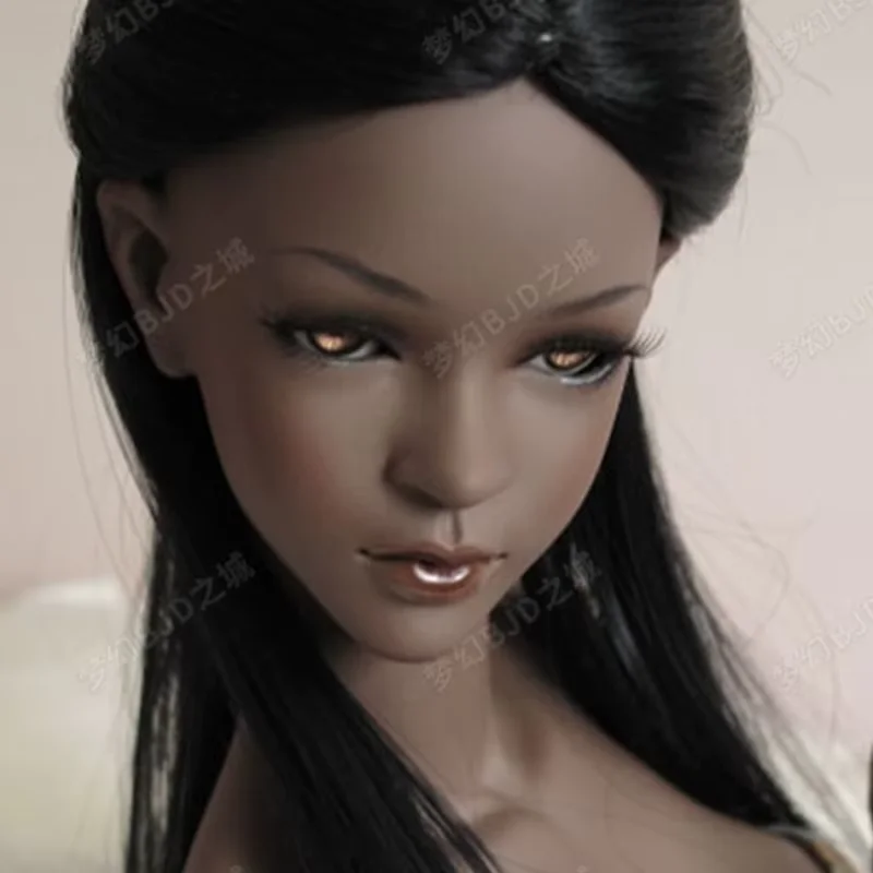 Макияж головы, высококачественная игрушка из смолы, подарок, куклы-ангелы, в наличии, новая кукла BJD 1/3 Epidi, черная кожа, красивые женщины
Макияж головы, высококачественная игрушка из смолы, подарок, куклы-ангелы, в наличии, новая кукла BJD 1/3 Epidi, черная кожа, красивые женщины