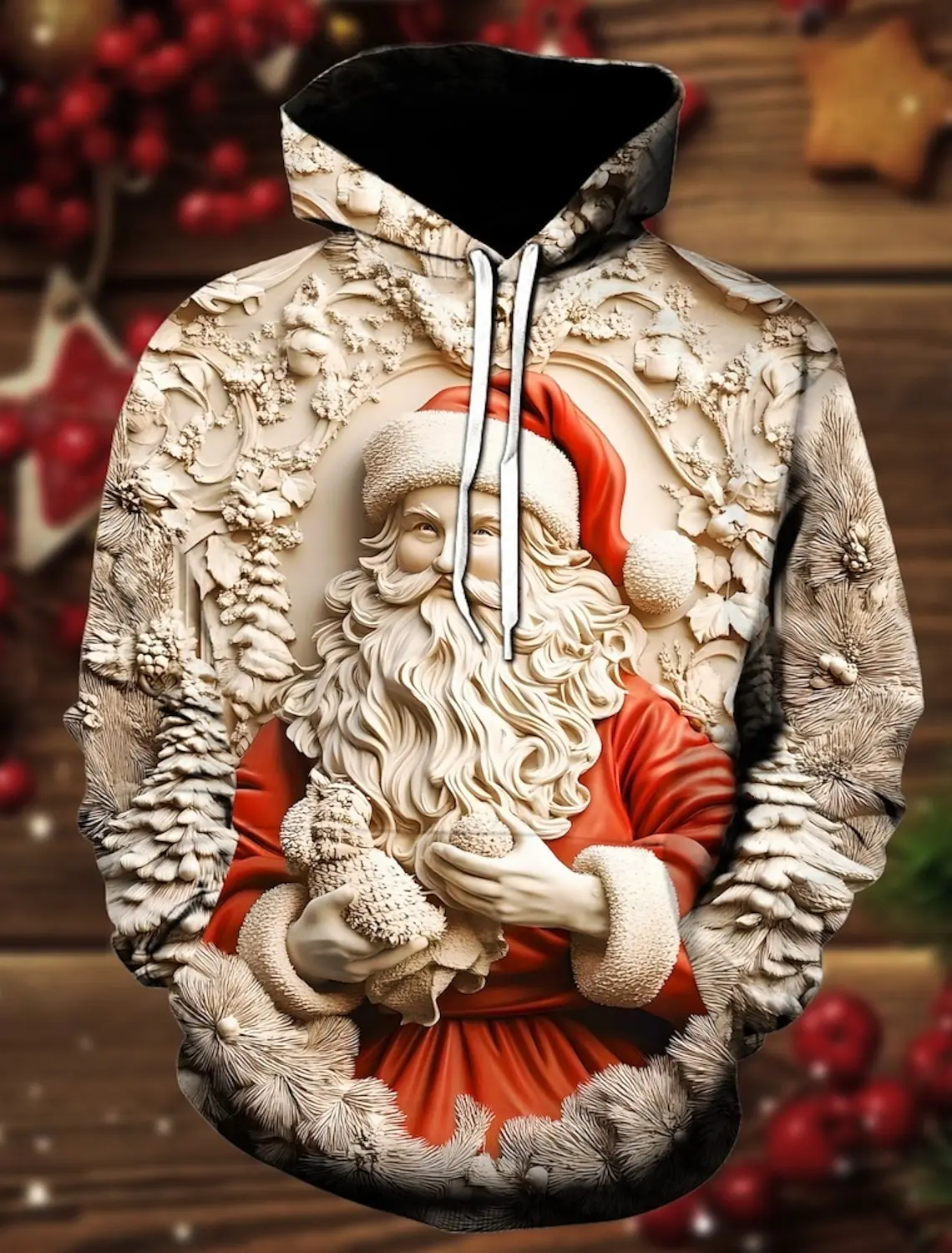 Men's Hooded Hoodies 3D Prints Christmas Santa Claus Hoodie Sweatshirt Drawstring Long Sleeve Streetwear Tops Men's Clothing
Men's Hooded Hoodies 3D Prints Christmas Santa Claus Hoodie Sweatshirt Drawstring Long Sleeve Streetwear Tops Men's Clothing