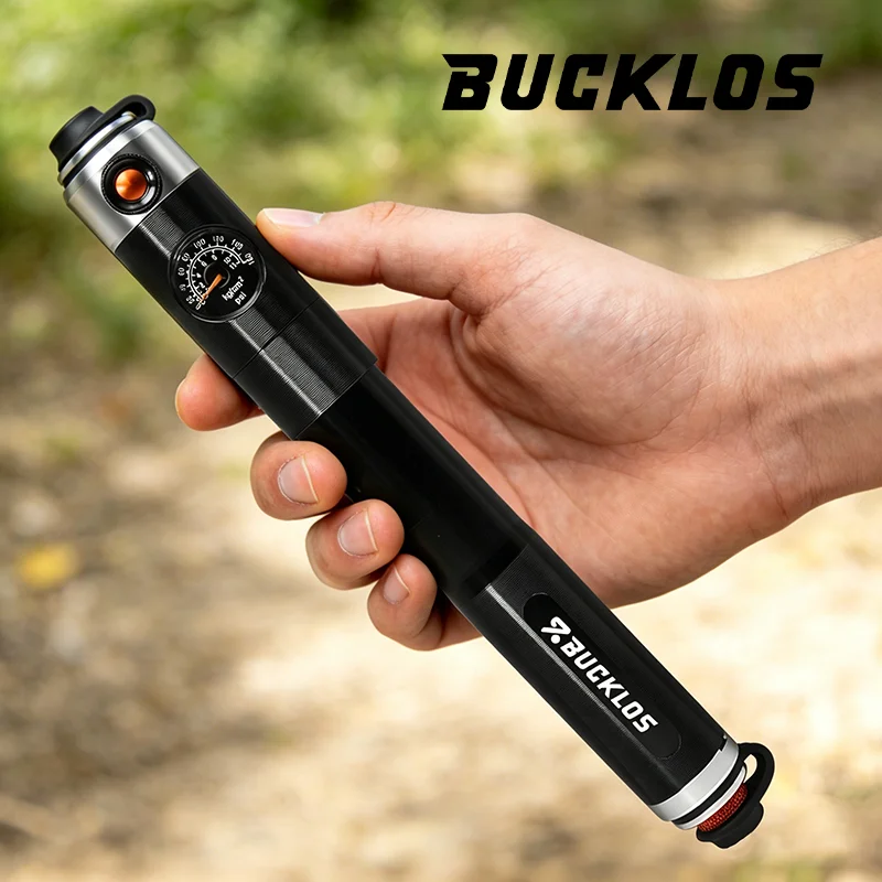 BUCKLOS Bike Mini Pump 160PSI Schrader Presta Lightweight Bike Portable Pump Aluminum Alloy MTB Road Hand Air Pump Tire Inflator
BUCKLOS Bike Mini Pump 160PSI Schrader Presta Lightweight Bike Portable Pump Aluminum Alloy MTB Road Hand Air Pump Tire Inflator