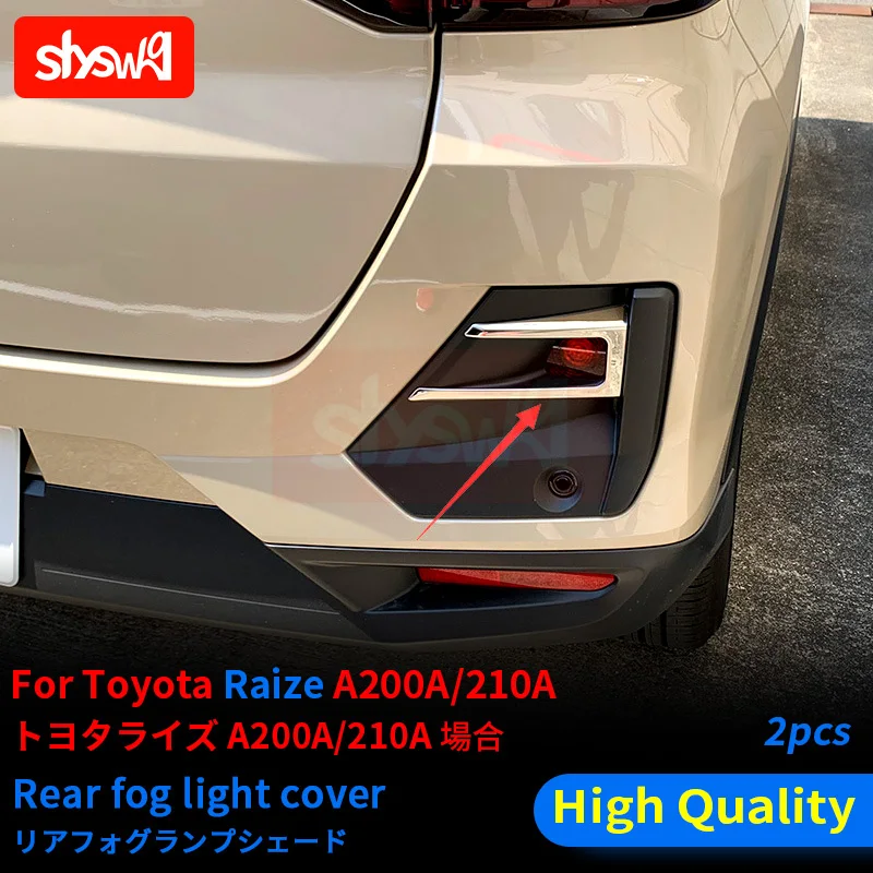 for Toyota Raize A200A A210A 2021 Stainless Steel Silver Glitter Cover Accessories Exterior Chrome Rear Reflector Trim Styling
for Toyota Raize A200A A210A 2021 Stainless Steel Silver Glitter Cover Accessories Exterior Chrome Rear Reflector Trim Styling