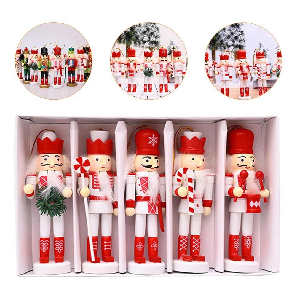 Christmas Ornaments Nutcracker Wood Nutcrackers Decorate Mini Figures The Miniature 
Christmas Ornaments Nutcracker Wood Nutcrackers Decorate Mini Figures The Miniature