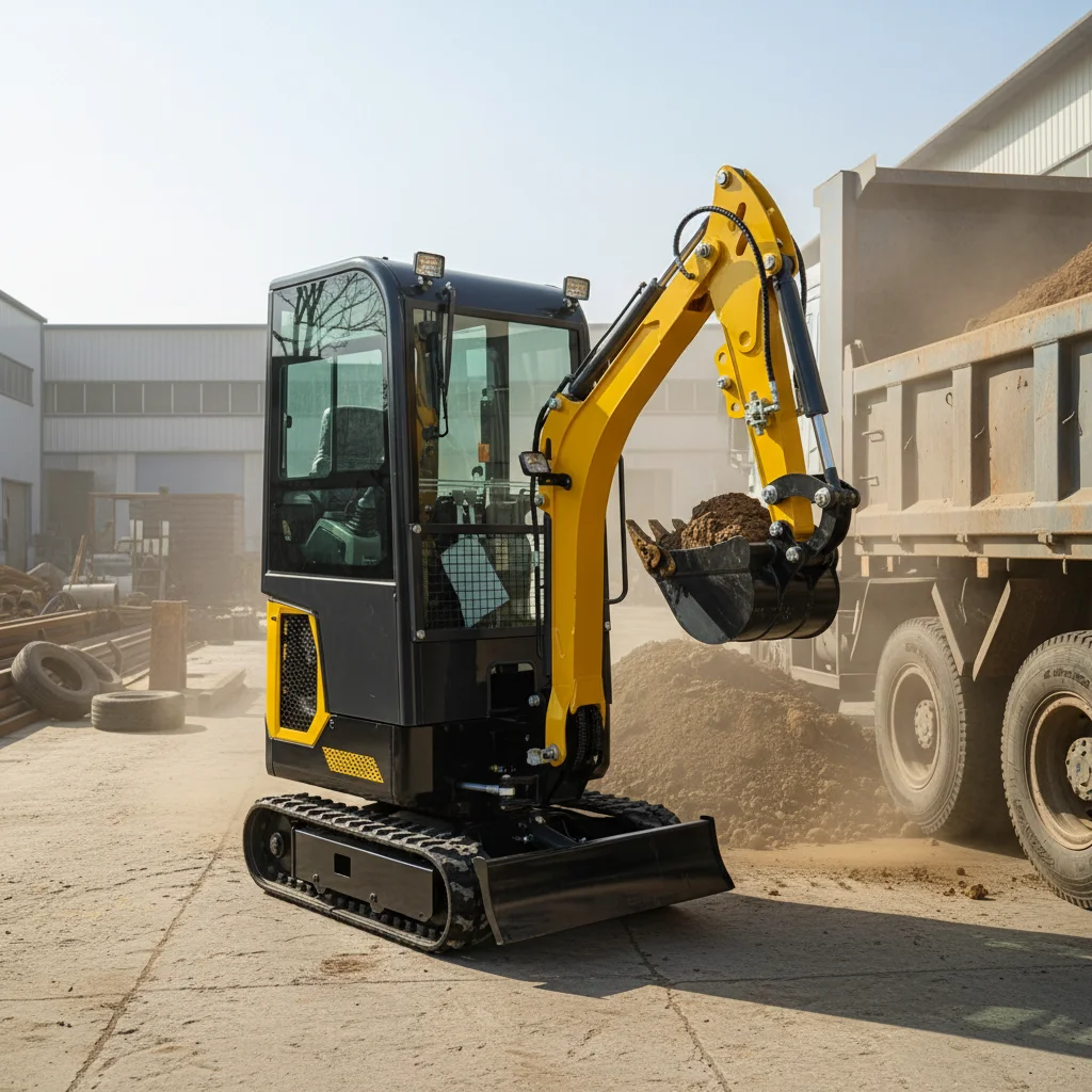 Factory Direct 1Ton Mini Crawler Excavator Cheap Small Digger For Wholesale Farm Construction
Factory Direct 1Ton Mini Crawler Excavator Cheap Small Digger For Wholesale Farm Construction