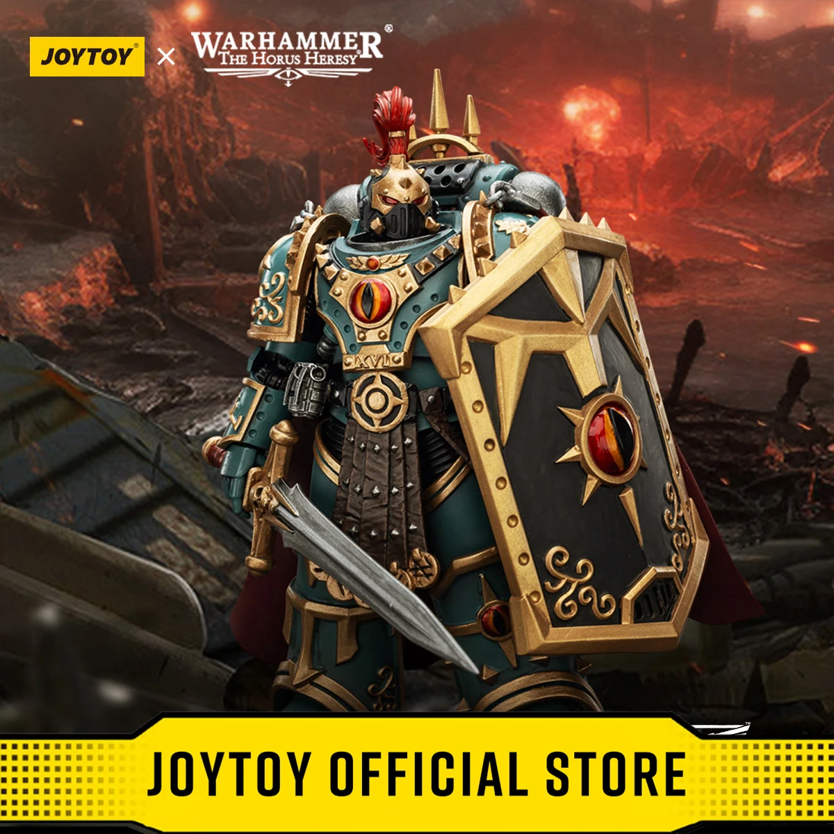 Фигурки JOYTOY Warhammer "The Horus Here" 1/18 Sons of Horus "Little" Horus Aximand, Капитан 5-й компании
Фигурки JOYTOY Warhammer "The Horus Here" 1/18 Sons of Horus "Little" Horus Aximand, Капитан 5-й компании