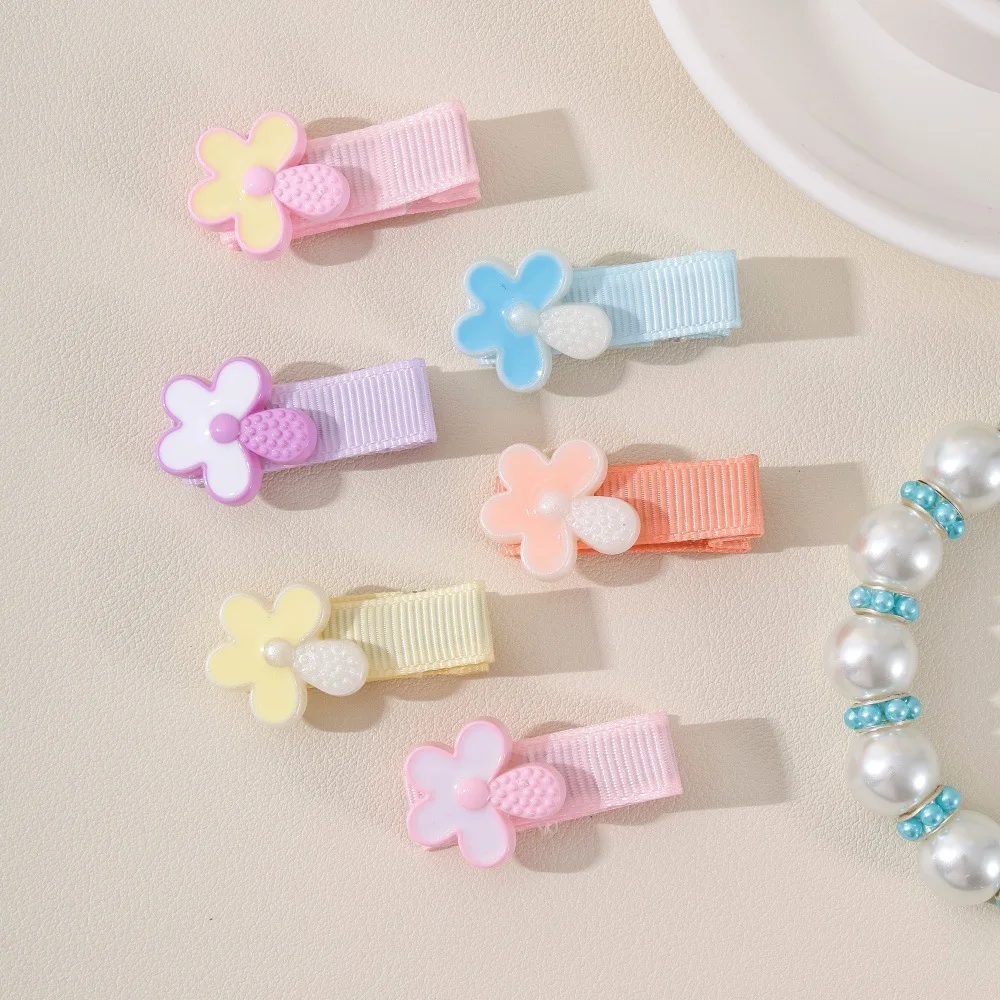 120 Pcs/Lot, 1.5" Sweet Acrylic Flower Hair Clips For Baby Girls Mini Hairpins
120 Pcs/Lot, 1.5" Sweet Acrylic Flower Hair Clips For Baby Girls Mini Hairpins
