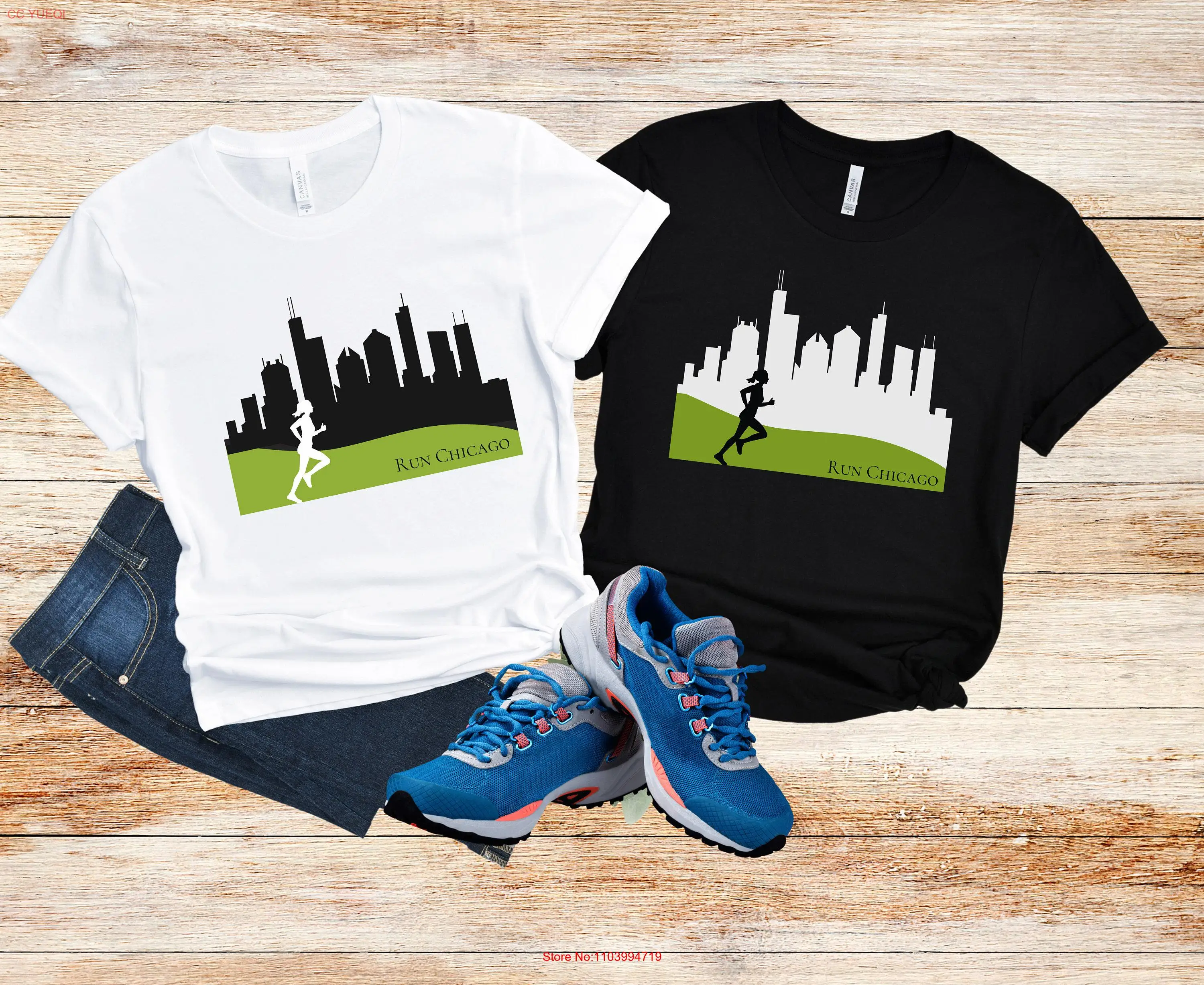 Chicago Running T Shirt Marathon Training SweaT Happy Place for Runner Cross Country long or short sleeves 
Chicago Running T Shirt Marathon Training SweaT Happy Place for Runner Cross Country long or short sleeves