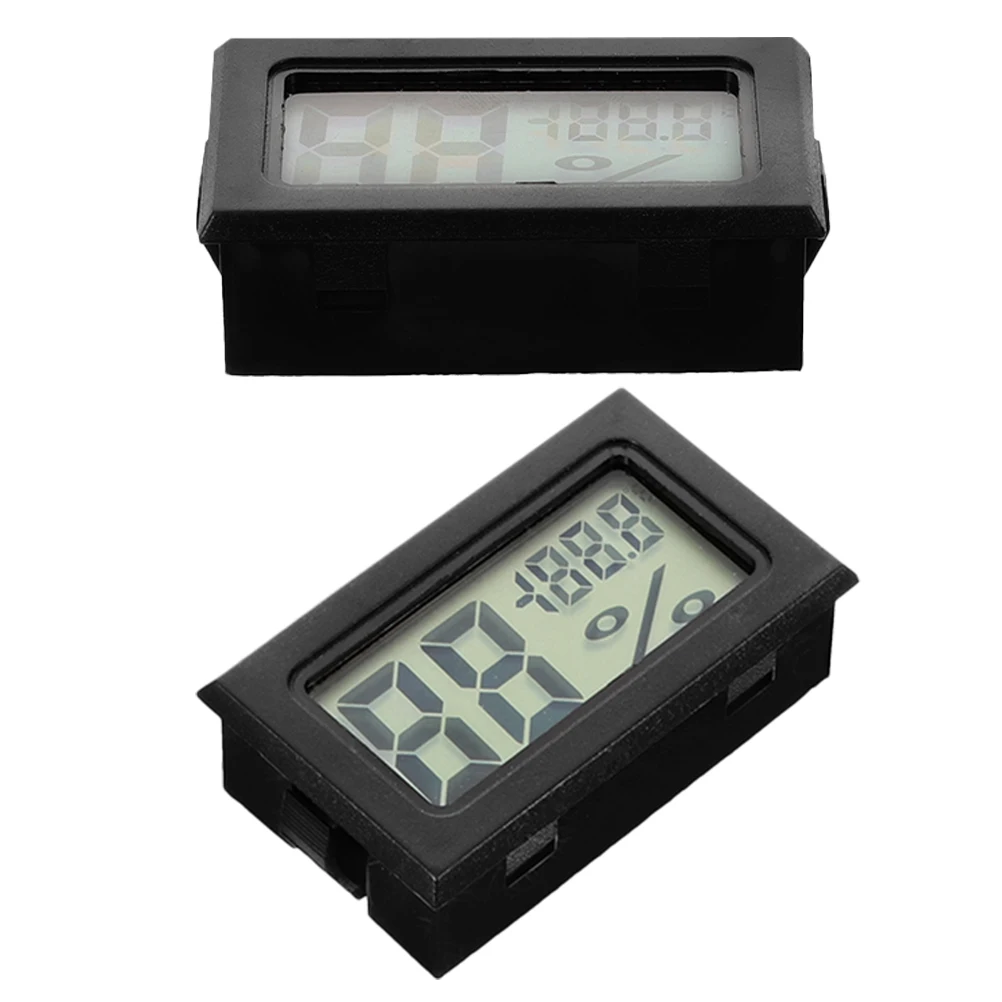 2pcs Digital Hygrometer Thermometer Mini Indoor Humidity Gauge Small Desk Weather Jars Household Temperature Meter Home Office
2pcs Digital Hygrometer Thermometer Mini Indoor Humidity Gauge Small Desk Weather Jars Household Temperature Meter Home Office