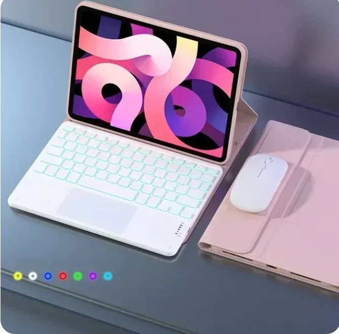 Touchpad Backlit Keyboard Cover for iPad Air 11 M2 2024 Air 11 M3 2025 Funda Detachable Tablets Keyboard Case for iPad Air 11
Touchpad Backlit Keyboard Cover for iPad Air 11 M2 2024 Air 11 M3 2025 Funda Detachable Tablets Keyboard Case for iPad Air 11