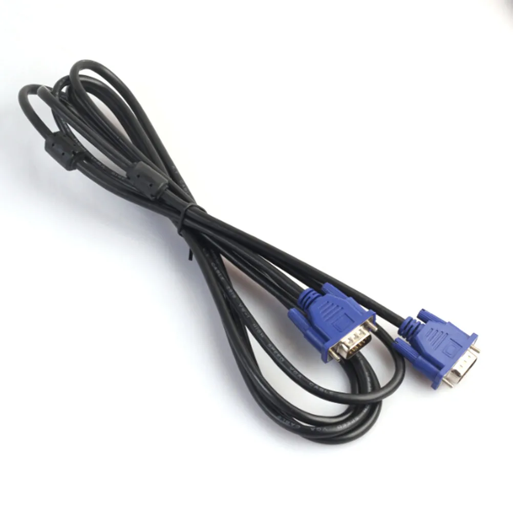 3 Meters VGA Cable Male to Male Monitor Cable Video Adapter Cable with Ferrite Cores for Computer PC HDTV Projector Display
3 Meters VGA Cable Male to Male Monitor Cable Video Adapter Cable with Ferrite Cores for Computer PC HDTV Projector Display