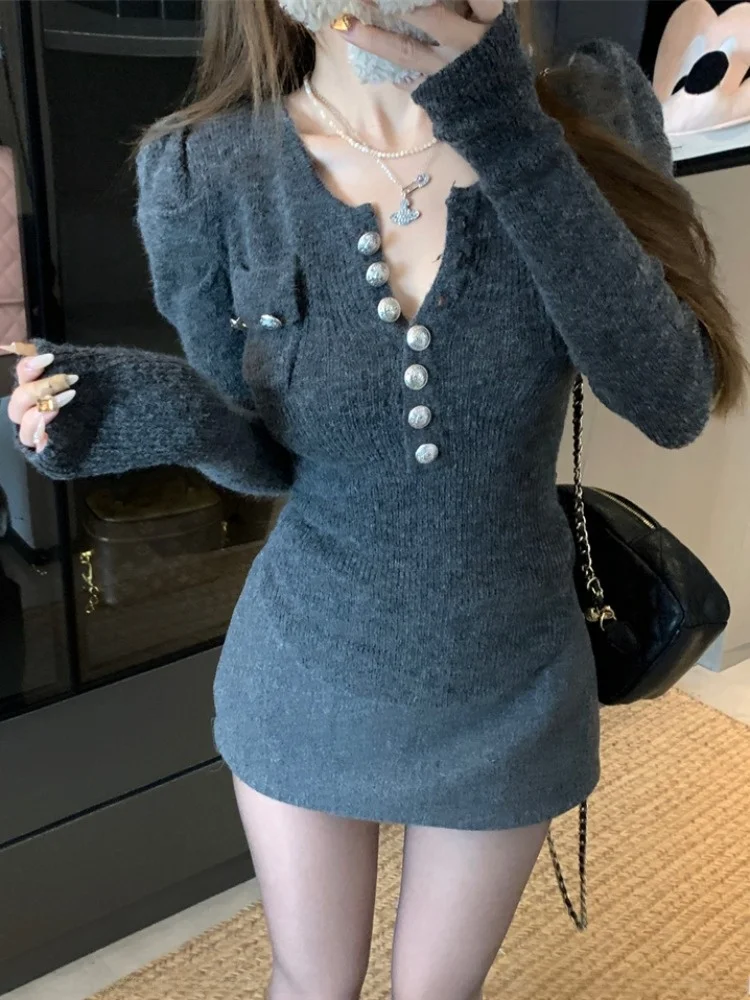 Elegant Knitted Bubble Sleeve Asymmetrical Long Sleeve Women's Slim Fit Top Fashionable Autumn Winter New Style Versatile Sli...
Elegant Knitted Bubble Sleeve Asymmetrical Long Sleeve Women's Slim Fit Top Fashionable Autumn Winter New Style Versatile Sli...