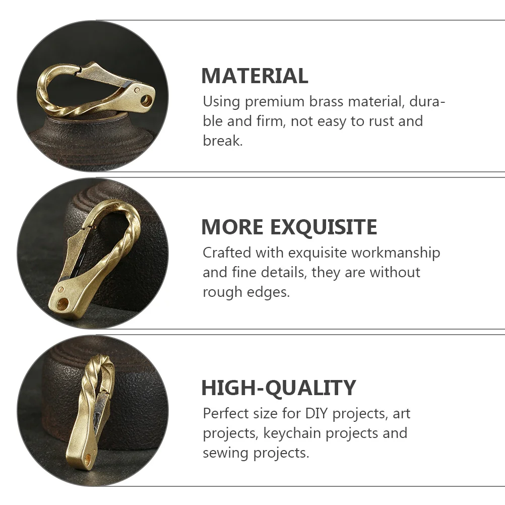 2pcs Brass Twist Buckle Lobster Clasps Durable Rust Resistant DIY Jewelry Clamps Key Chains Dog Collar Clasps Easy Open Perfect
2pcs Brass Twist Buckle Lobster Clasps Durable Rust Resistant DIY Jewelry Clamps Key Chains Dog Collar Clasps Easy Open Perfect
