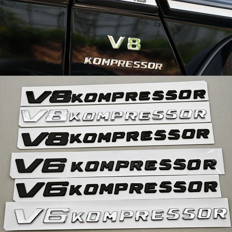 3D ABS Chrome Black Car Styling V8 V6 Kompressor Logo Fender Side Sticker Badge Decals For Mercedes Benz G63 G500 S500 S680 GT
3D ABS Chrome Black Car Styling V8 V6 Kompressor Logo Fender Side Sticker Badge Decals For Mercedes Benz G63 G500 S500 S680 GT
