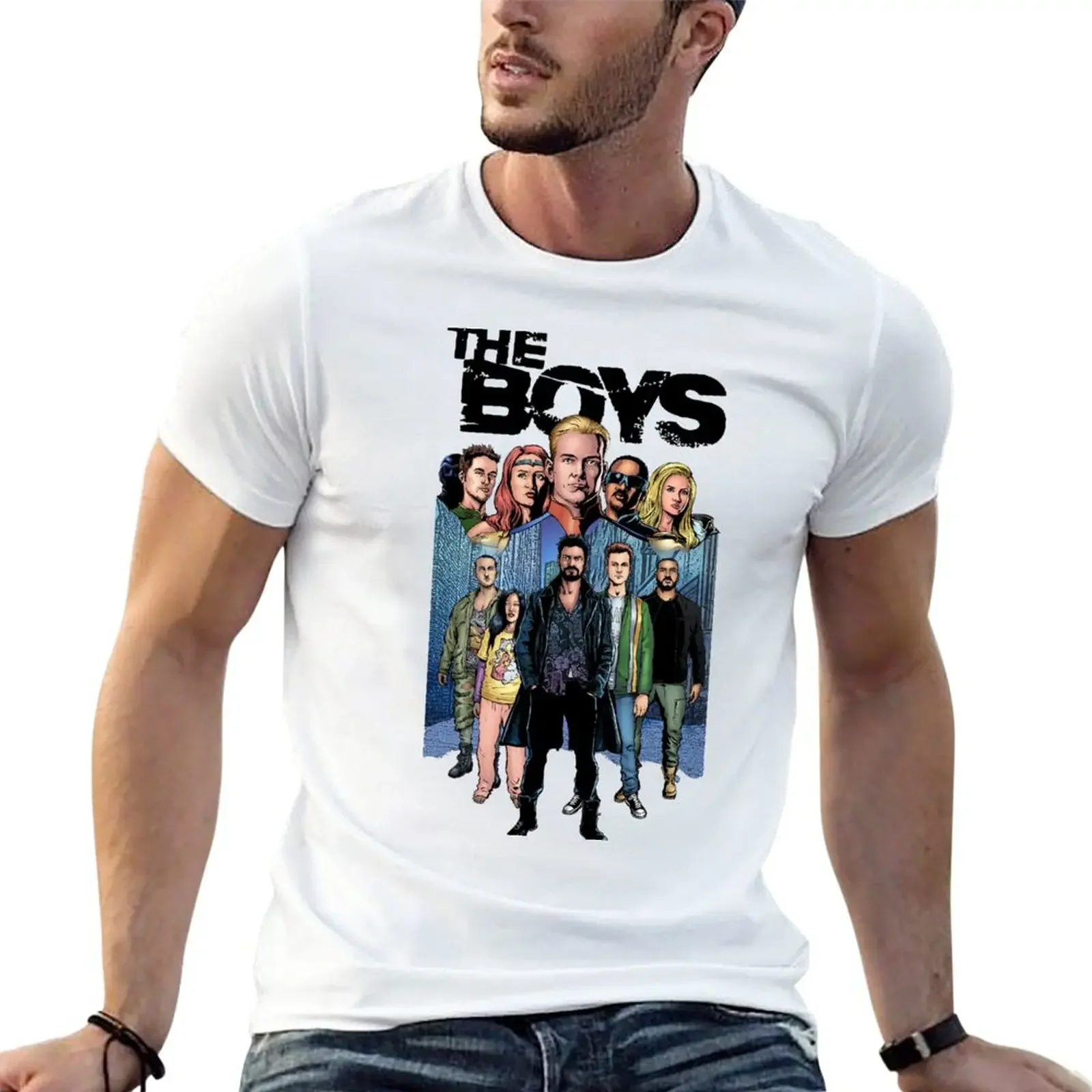 New The Boys Cool T-Shirt quick drying t-shirt Anime t-shirt boys t shirts Short mens graphic t-shirts funny
New The Boys Cool T-Shirt quick drying t-shirt Anime t-shirt boys t shirts Short mens graphic t-shirts funny