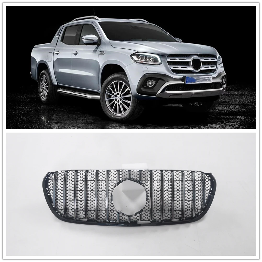 Front Grille For Mercedes Benz X-Class 2018 2019 2020 GT R Style Upper Bumper Hood Mesh Grid
Front Grille For Mercedes Benz X-Class 2018 2019 2020 GT R Style Upper Bumper Hood Mesh Grid