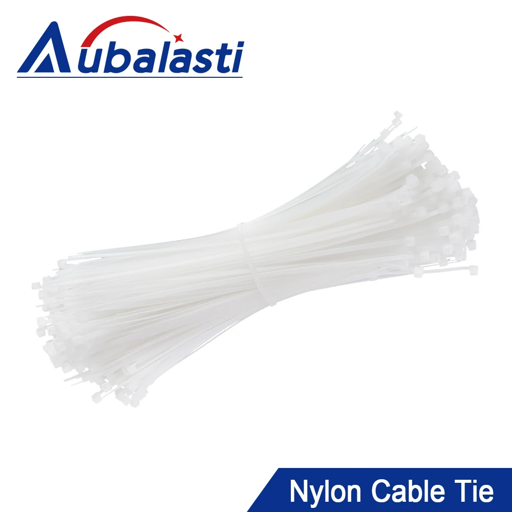 Aubalasti Self-locking Plastic Nylon Cable Tie White Cable Tie Fastening Ring Industrial Cable Tie Set 3 Series 4 Series 5Series
Aubalasti Self-locking Plastic Nylon Cable Tie White Cable Tie Fastening Ring Industrial Cable Tie Set 3 Series 4 Series 5Series