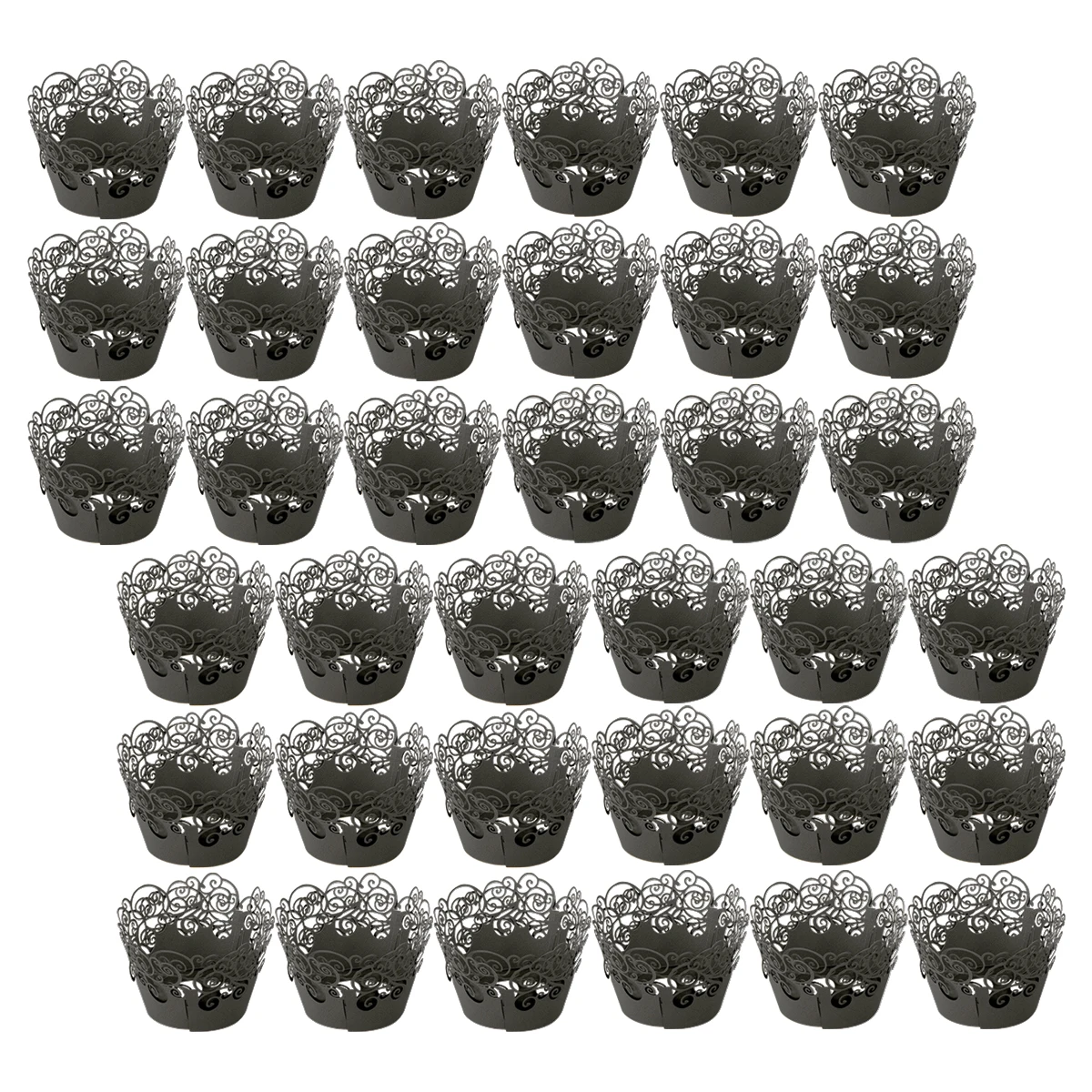 60pcs Cake Border Paper Baking Wrappers Hollow Pattern Premium Material Wedding Birthday Party Muffin Liners Dessert Cups
60pcs Cake Border Paper Baking Wrappers Hollow Pattern Premium Material Wedding Birthday Party Muffin Liners Dessert Cups