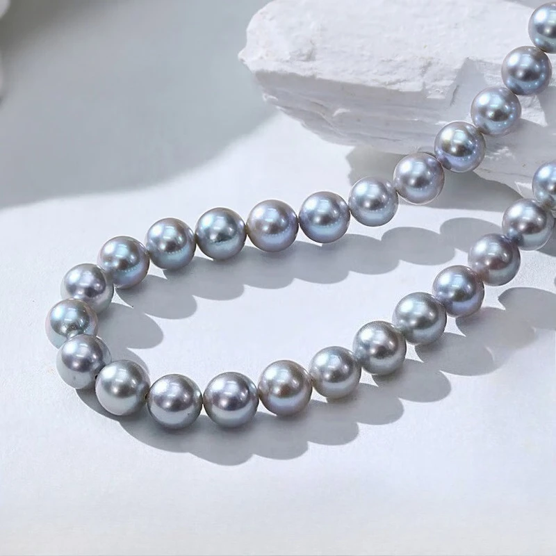 Natural 6-7mm Pearl Necklace, Round with Delicate Bead Beads, Holiday Gift
Natural 6-7mm Pearl Necklace, Round with Delicate Bead Beads, Holiday Gift